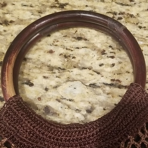 Nine west brown floral purse - Picture 2 of 5